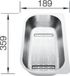 BLANCO  VIDE-SAUCE INOX  359 X 189 X 75 MM