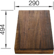 BLANCO  PLANCHE à DECOUPER EN BOIS POUR AXIS II  494 X 290 MM